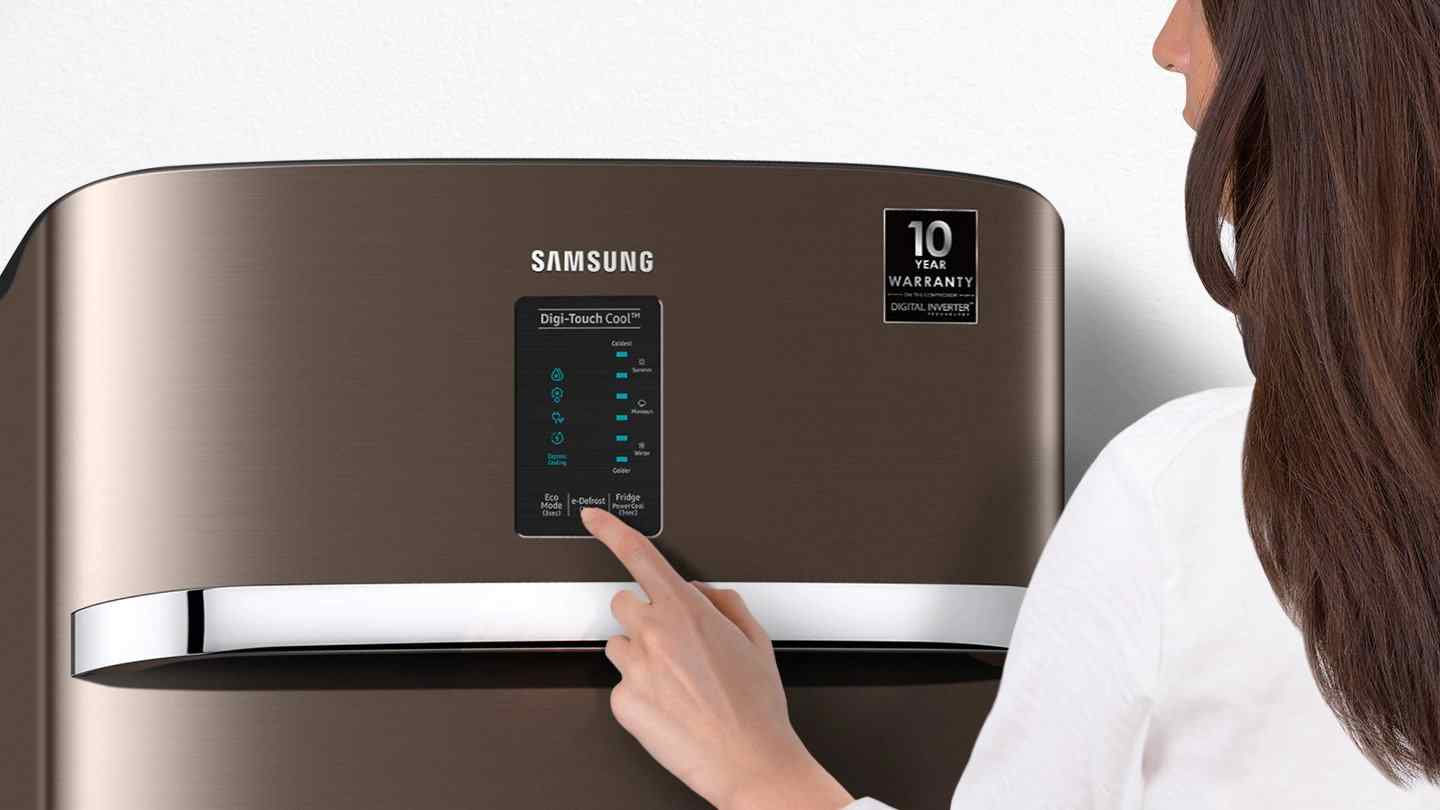 Samsung 198 L Direct-Cool 5 star Inverter Single Door Refrigerator with Base Drawer (RR21T2H2W9R/HL)- Paradise Purple